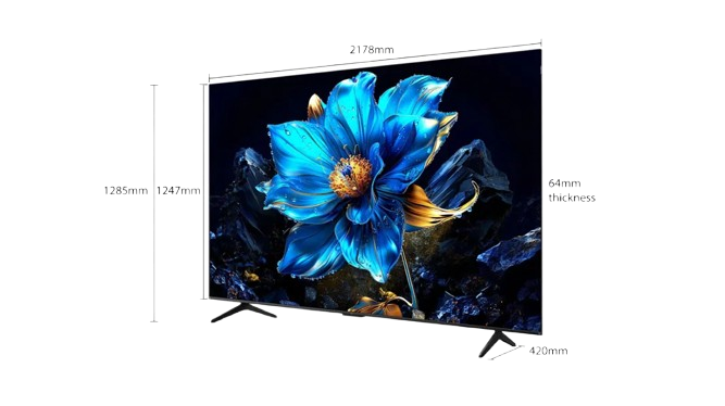 TV QD LED TCL 85" SMART HDR 4K 85P7K- 2301-0013-TCL85P7K