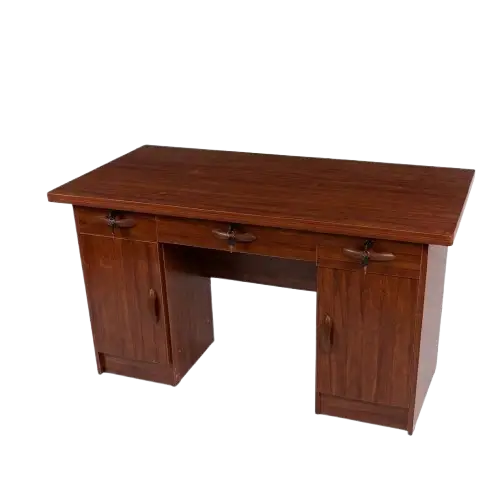Table de bureau Secrétaire HB2510071 - 1.20Mètre -  Marronne