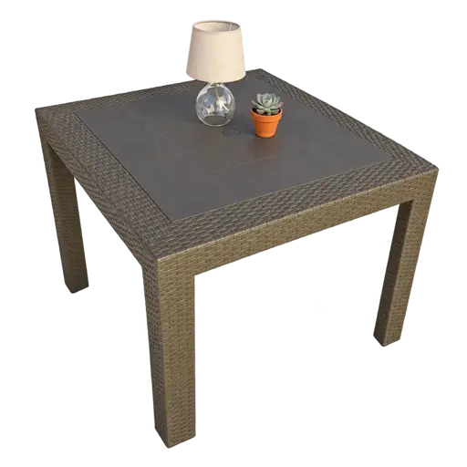 Table de jardin d’extérieur HB263058  pour terrasse et jardin