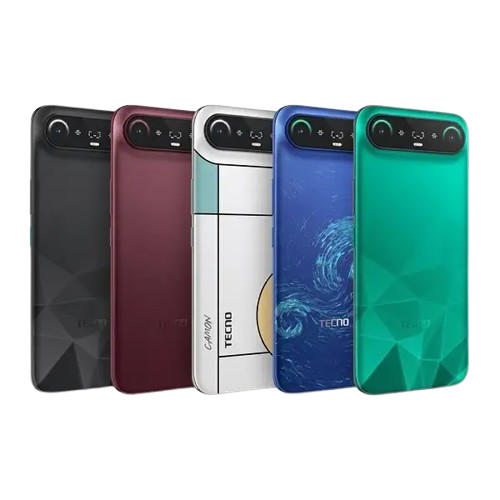 Tecno Camon 50 Slim 4G – 256 Go Stockage + 8 Go RAM  - Appareil photo 50MP  - Sony LYT-600 + 32MP Selfie – 5600 mAh Garantie 13 mois