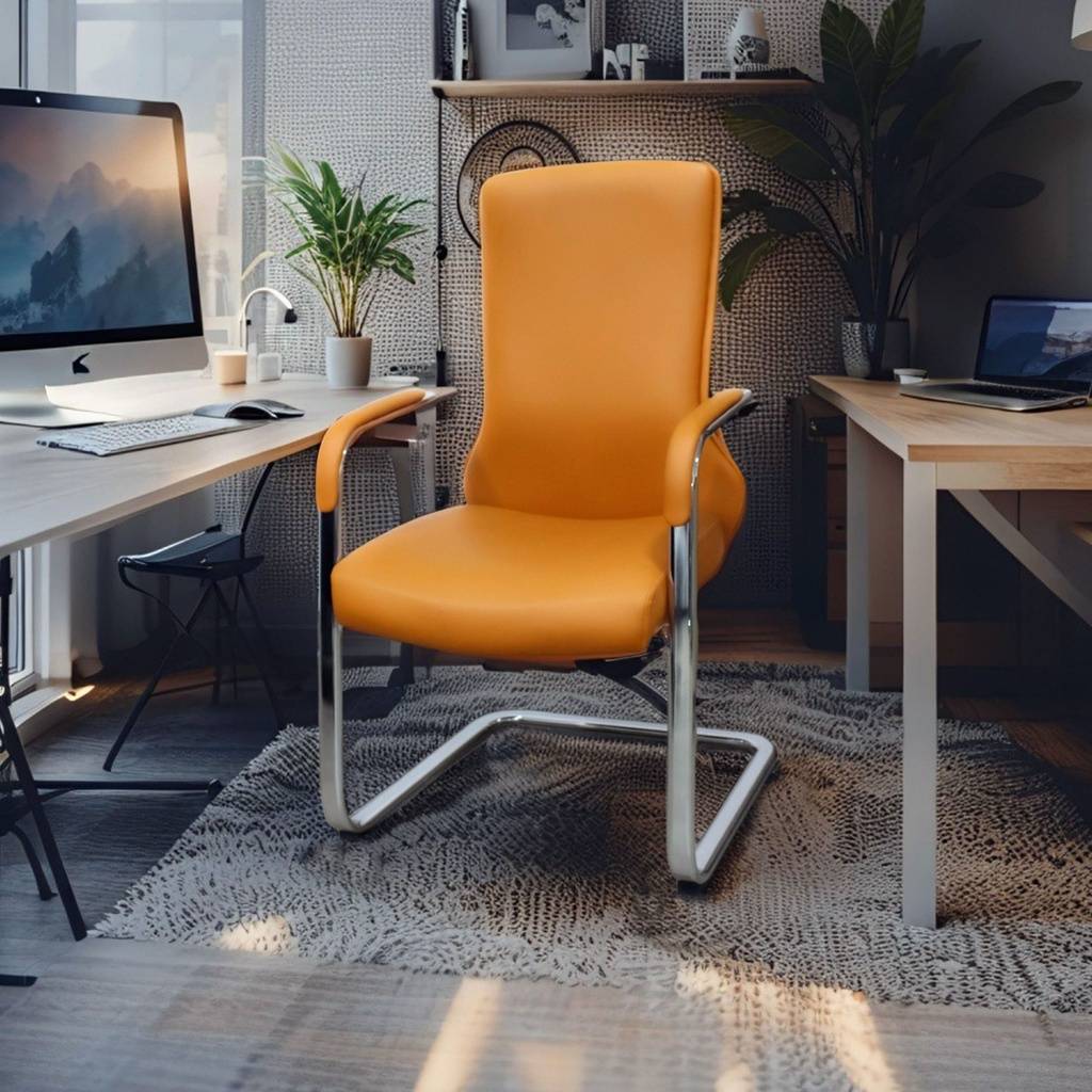 Chaise visiteur - CV-5018C –  Confort Et Accueil Professionnel  - Solution pratique pour recevoir vos visiteurs