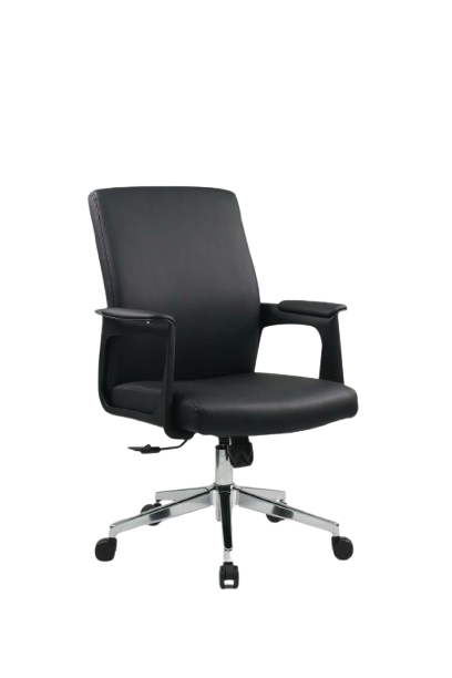 Chaise de bureau secrétaire - HB2510171 - siège de bureau pour espace professionnel et télétravail - modèle pratique pour bureau et secrétariat