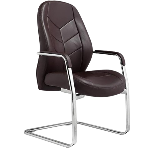 CHAise de visiteur de bureau CV-3007C – Solution pratique pour vos espaces professionnels - Convient aux bureaux et espaces d’attente