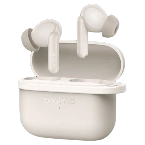 Écouteurs sans fil Oraimo - OTW-324 - SpaceBuds Lite – True Wireless Stereo (TWS) – Bluetooth 5.4 – Son spatial Sound360 – Réduction de bruit IA pour les appels  – Jusqu’à 40 h d’autonomie  – Garantie 12 mois