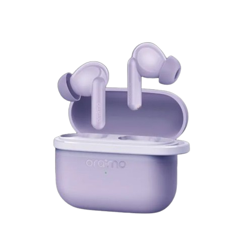Écouteurs sans fil Oraimo - OTW-324 - SpaceBuds Lite – True Wireless Stereo (TWS) – Bluetooth 5.4 – Son spatial Sound360 – Réduction de bruit IA pour les appels  – Jusqu’à 40 h d’autonomie  – Garantie 12 mois