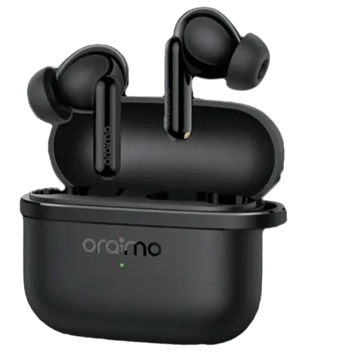 Écouteurs sans fil Oraimo - OTW-324 - SpaceBuds Lite – True Wireless Stereo (TWS) – Bluetooth 5.4 – Son spatial Sound360 – Réduction de bruit IA pour les appels  – Jusqu’à 40 h d’autonomie  – Garantie 12 mois