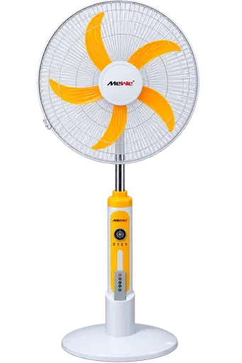 Ventilateur sur Pied Rechargeable - Mewe - MW-RSF16 - 16 pouces - Batterie 12 V 7 Ah - sorties USB/DC - Garantie 12 Mois