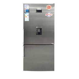 Réfrigérateur combiné -  FIABTEC  -  FTTL-653564 – No Frost – 564 Litres – Distributeur d'eau – Acier inoxydable – 06 Mois de Garantie