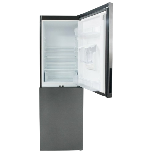 RÉFRIGÉRATEUR  - COMBINÉ -  FIABTEC - FTTL-374336 – 336 Litres – Distributeur d’eau – Acier inoxydable foncé – Garantie 06 Mois