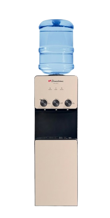 Distributeur d'eau - Binatone - WTD 2001 - Chaud / Froid / Tempéré - Réfrigérateur intégré - Thermostat automatique - Gris - 03 Mois de Garantie 