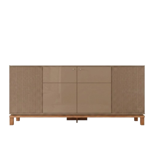 Buffet pour salle à manger 4 portes Mondrian - 8003500012-505 – MDP – 179,4 cm – 77 cm – Design pratique 