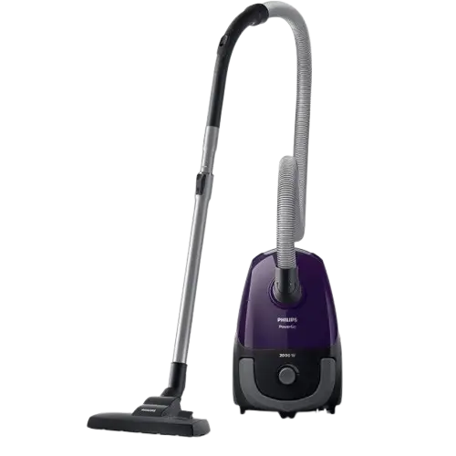 Aspirateur avec sac 2000W - PHILIPS POWERGO Série 2000 FC8295 – Capacité 3 Litres – Voile/Noir – 03 Mois de garantie