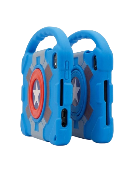 Tablette Enfant Bébé-Tab  - Captain 8Pouces -  5G Double SIM Android avec IA – 256Go ROM – Coque Incassable Résistante à l’Eau – Support GPT & AI Photo Enhancer  - Garantie 03 mois