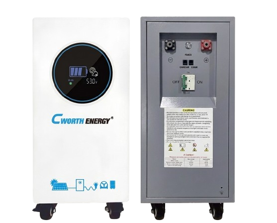 Batterie Lithium - Cworth Energy - CE-LBF-48300C - 15 Kwh - 48 V – Technologie Lifepo4 - Haute Capacité - Garantie de 5 Années