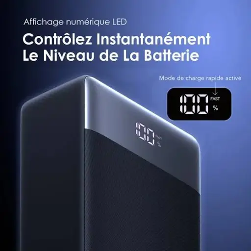 Power Bank  Oraimo - PowerBox 400 Vision -  OPB-7400Q  - 40 000 mAh - Garantie  12 Mois