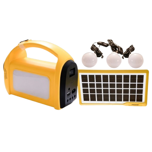 Kit d'éclairage solaire standard Mewe MWSLK-SV12Y - Panneau Solaire - Batterie Rechargeable - Garantie 03 Mois