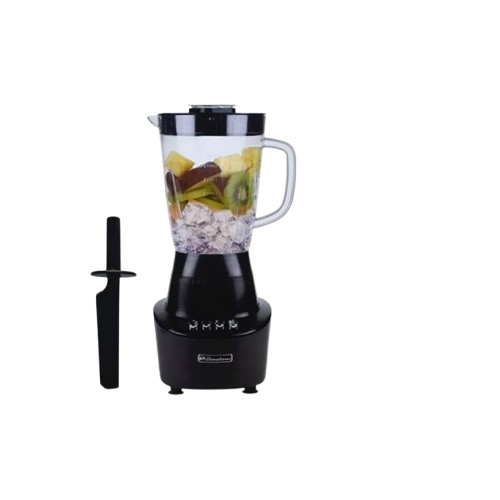 MIXEUR - BLENDER BINATONE-  BLG-620 – 500W – 1,5L – Moulin à Sec – Noir – 03 Mois de Garantie
