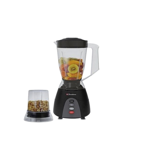 BLENDER AVEC POUSSOIR - BINATONE -  BLG-452 – 350W – Bol 1,5L + Moulin Broyeur Sec – Noir – 03 Mois de Garantie 