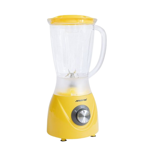 Blender - Mixeur 450 W Avec Bol 1,5 L - Mewe - MWBGM-BLD01Y  Et Bol Sec - Garantie 03 Mois