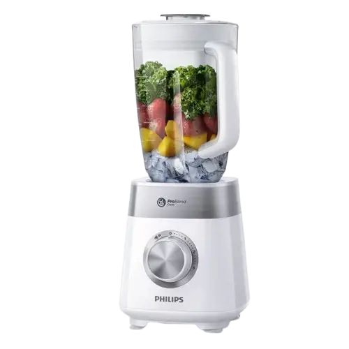 Blender Philips HR2224/00 – Séries 5000 – 800W – Capacité 2L – Blender Multifonction – Blanc – 03 Mois de garantie