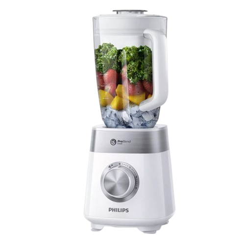 Blender Philips HR2224/00 – Séries 5000 – 800W – Capacité 2L – Blender Multifonction – Blanc – 03 Mois de garantie
