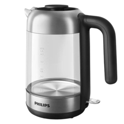 Bouilloire Électrique en Verre  - KETTLE ELECTRIC PHILIPS GLASS 1,7L 2200W - HD9339/80  – 03 Mois de Garantie