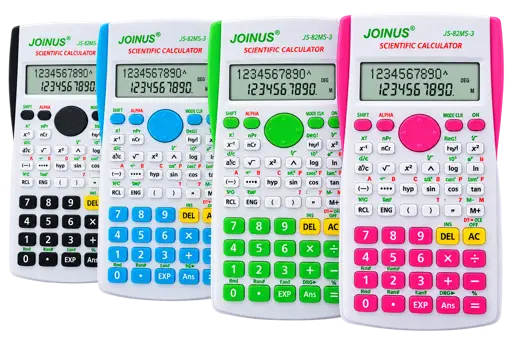 Calculatrice Scientifique - Joinus - JS-82MS-3 - Plusieurs Coloris