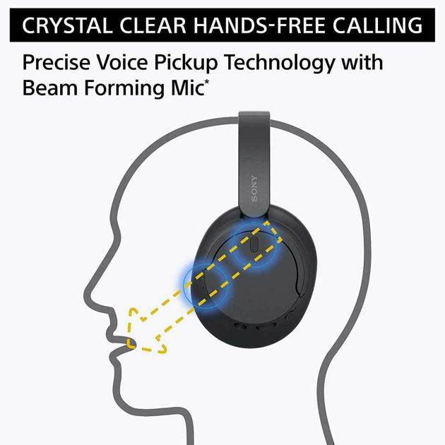 Casque Sans Fil - Sony - WH-CH720N – Réduction De Bruit Active – Bluetooth 5.2 – Jusqu'à 50 Heures D'autonomie – Garantie 03 Mois