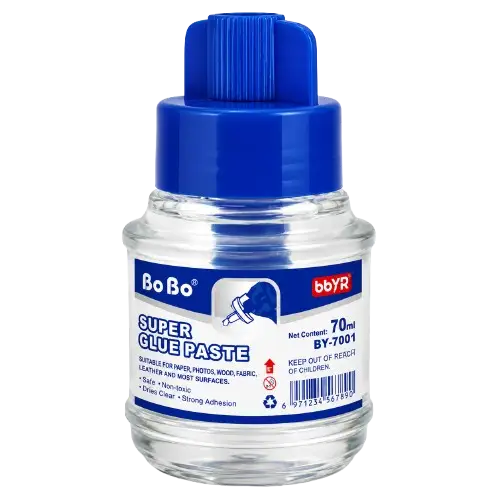 Paquets de 12 Colles BOBO – Pratique pour École et Bureau - Super Glue - 70 mm