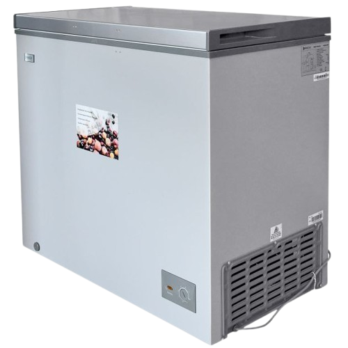 Congélateur Coffre - INNOVA -  IN387 – Avec Vitre – 200 Litres – Classe Énergétique A+ – Gris – 06 Mois de Garantie