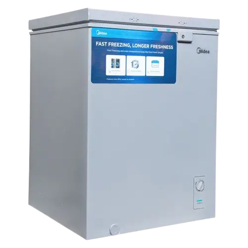 Congélateur coffre - Midea - MDRC207 - 142 Litres - Economique - Gris - Garantie 6 mois