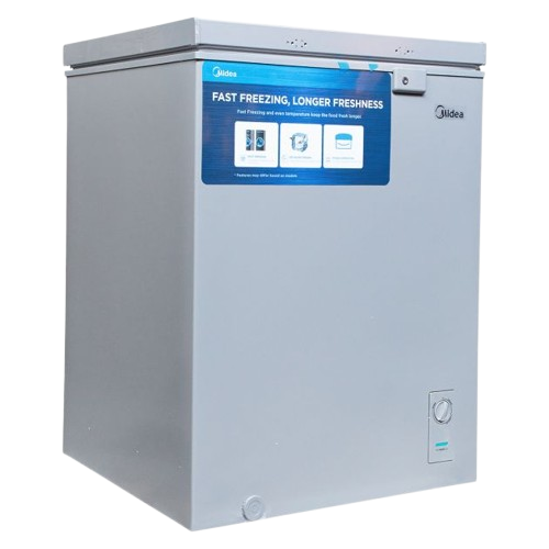 Congélateur Midea - Modèle MDRC-207 142 Litres - Economique - Gris - Garantie 6 mois