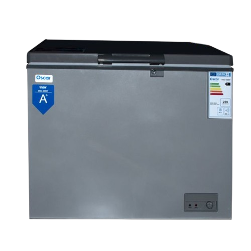 CONGELATEUR COFFRE TCL-198L SILVER-F257CFSL - 2306-0136-TCLF257CFSL