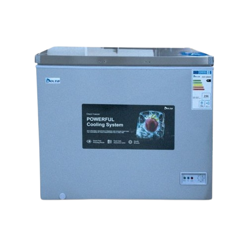 CONGÉLATEUR COFFRE DELTA DCF-250-UB – 250 LITRES – CLASSE ÉNERGÉTIQUE A+ – TROPICALISÉ – SILENCIEUX 42DB – GRIS – 06 MOIS DE GARANTIE