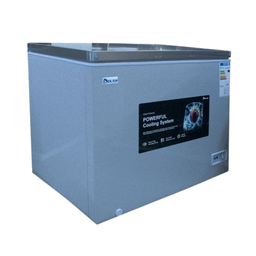 CONGÉLATEUR COFFRE DELTA DCF-250-UB – 250 LITRES – CLASSE ÉNERGÉTIQUE A+ – TROPICALISÉ – SILENCIEUX 42DB – GRIS – 06 MOIS DE GARANTIE