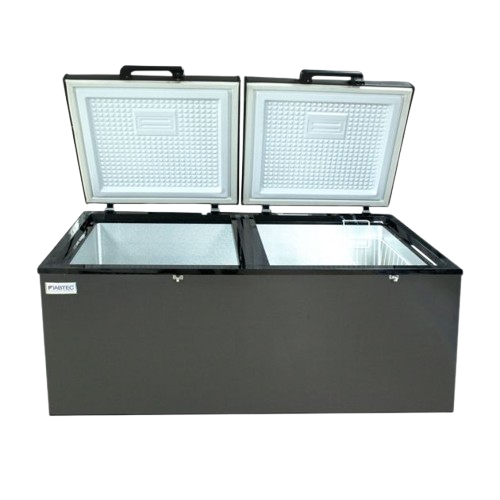 Congélateur Coffre -  FIABTEC  - 450 Litres – FTCFF-450Q – Grande Capacité et Congélation Rapide – Double Couvercle – 06 Mois de Garantie