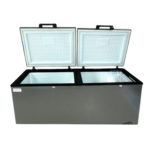 Congélateur coffre -  FIABTEC  - 510 Litres – FTCFF-510Q – Grande Capacité – Congélation Rapide – Tropicalisé – Deux Couvercles – 06 Mois de Garantie