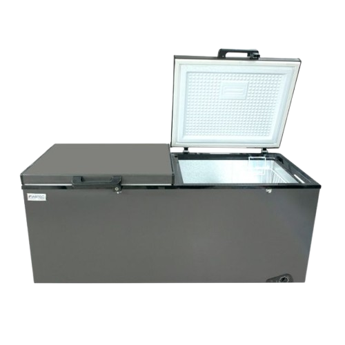 Congélateur coffre -  FIABTEC  - 510 Litres – FTCFF-510Q – Grande Capacité – Congélation Rapide – Tropicalisé – Deux Couvercles – 06 Mois de Garantie