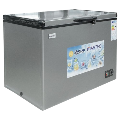Congélateur -  coffre - vitré FIABTEC - FTCFQ-308 – 308 Litres – Classe Éco A+ – Gris – Garantie 06 Mois