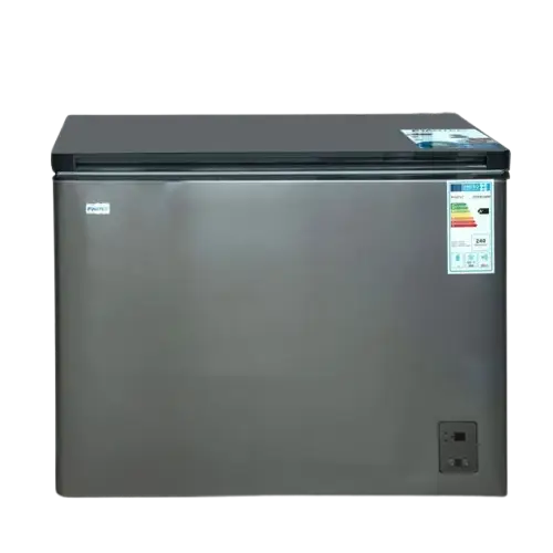 Congélateur -  coffre - NO FROST  - FIABTEC  - FTCFW-349W – 245 Litres – Classe Énergétique A+ – Gris – 06 Mois de garantie