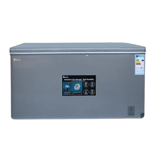 Congélateur Coffre - DELTA -  DCF-510-UB – 500 Litres – Classe Énergétique A+ – Refroidissement Rapide – Blanc – Garantie 06 Mois