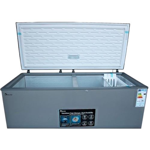 Congélateur Coffre - DELTA -  DCF-510-UB – 500 Litres – Classe Énergétique A+ – Refroidissement Rapide – Blanc – Garantie 06 Mois