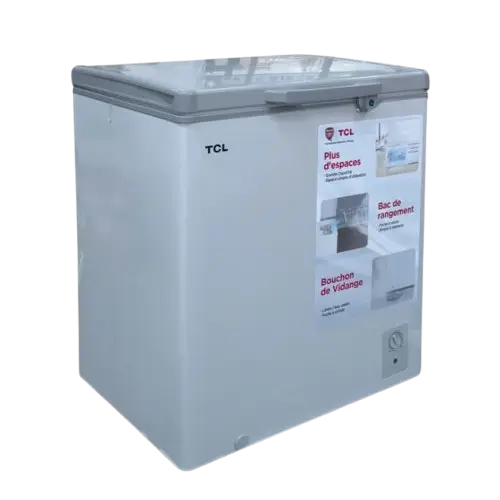 Congélateur Coffre - TCL - Capacité 152L - 2306-0115-TCLFG200CF - Garantie 06 Mois