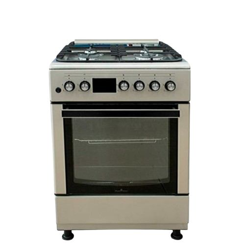 Cuisinière à gaz Super flame SF-FF6402GBZG  – 4 Feux – Four – Panneau tactile – 06 MOIS DE GARANTIE