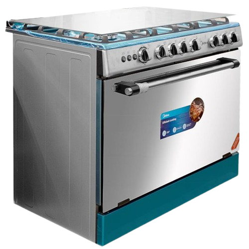 MIDEA - CUISINIÈRE À GAZ MIDEA Modèle MD-988(X)