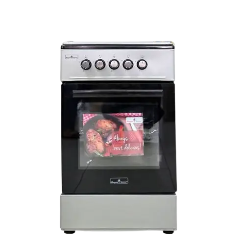 Cuisinière - Super Flame - SFK-5057-4G - Silver - 50x50 - 4 Foyers - Modèle Standard - 06 Mois de Garantie