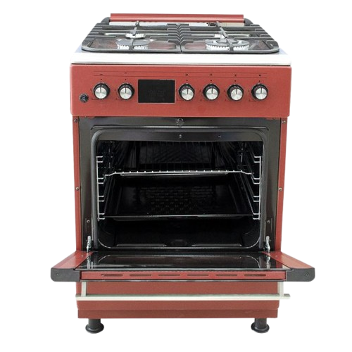 Cuisinière à Gaz - SUPER FLAME - Full option - 4 Feux - 60 x 60 cm - SFKI-6402GBZX - 06 Mois de Garantie 