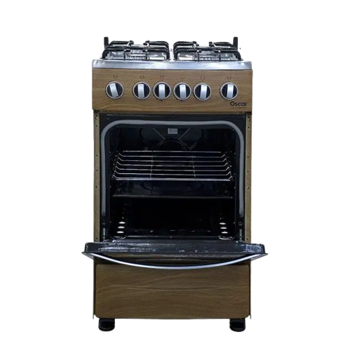 Cuisinière à gaz - Oscar 20 - 2307-0001-20WOO - 04 Feux - 06 Mois de Garantie