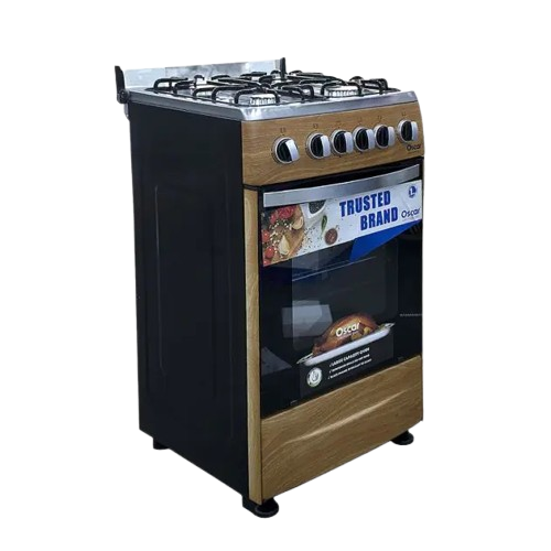 Cuisinière à gaz - Oscar 20 - 2307-0001-20WOO - 04 Feux - 06 Mois de Garantie