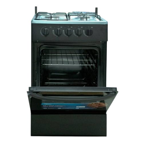 Cuisinière à Gaz 4 Feux  - MIDEA -  MD-508  – Four à Gaz – Acier Inoxydable – 50 × 50 cm – 06 Mois de Garantie